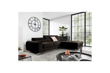 Sektionssoffa Eltap Grayson 278x205x92 cm - Nube 22, Brun, Höger - Möbler - Soffa - Bäddsoffa