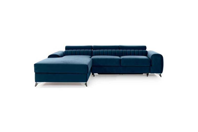 Sektionssoffa Eltap Grayson 278x205x92 cm - Nube 40, Blå, Vänster - Möbler - Soffa - Bäddsoffa