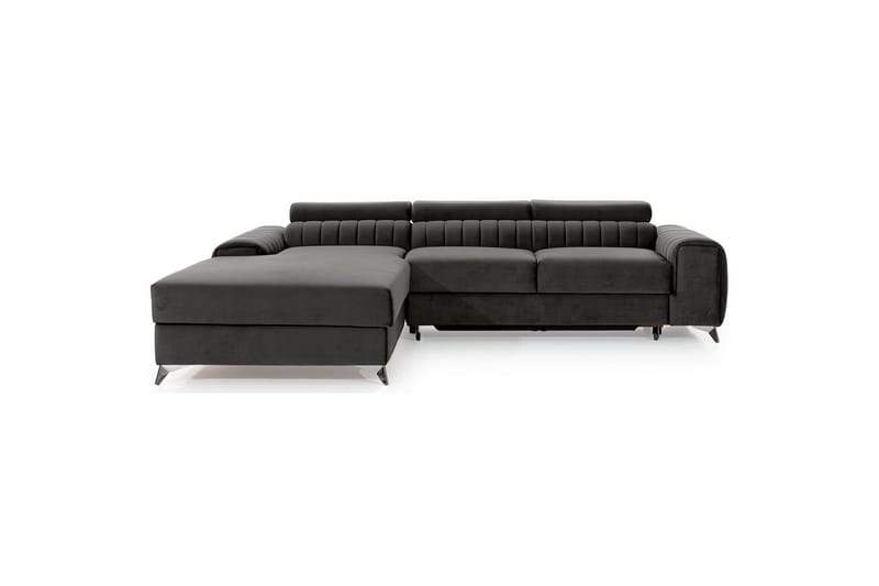 Sektionssoffa Eltap Grayson 278x205x92 cm - Nube 5, Grå, Vänster - Möbler - Soffa - Bäddsoffa