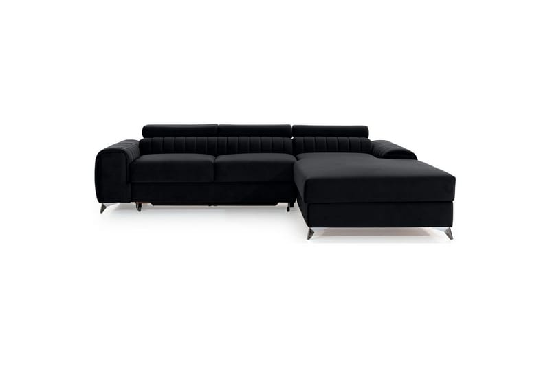 Sektionssoffa Eltap Grayson 278x205x92 cm - Riviera 97, Grå, Höger - Möbler - Soffa - Bäddsoffa