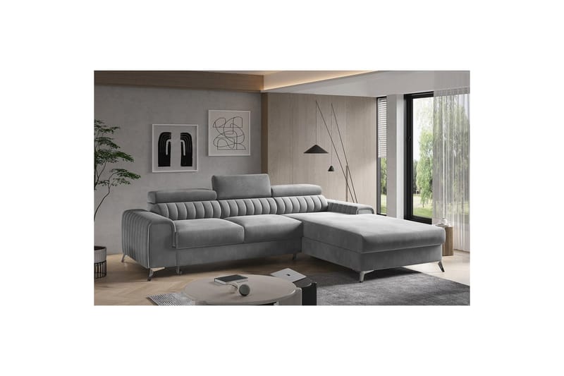 Sektionssoffa Eltap Grayson 278x205x92 cm - Sola 4, Höger - Möbler - Soffa - Bäddsoffa