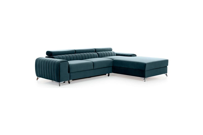 Sektionssoffa Eltap Grayson 278x205x92 cm - Velvetmat 100, Höger - Möbler - Soffa - Bäddsoffa