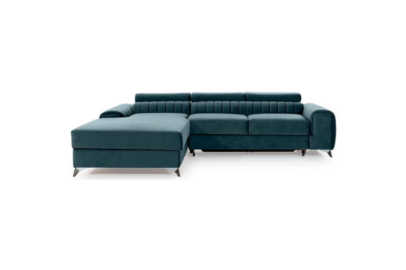 Sektionssoffa Eltap Grayson 278x205x92 cm - Velvetmat 100, Vänster - Möbler - Soffa - Bäddsoffa