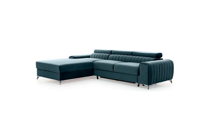 Sektionssoffa Eltap Grayson 278x205x92 cm - Velvetmat 100, Vänster - Möbler - Soffa - Bäddsoffa