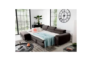 Sektionssoffa Eltap Grayson 278x205x92 cm - Velvetmat 22, Vänster - Möbler - Soffa - Bäddsoffa