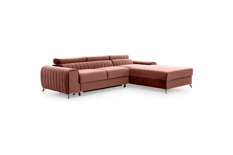 Sektionssoffa Eltap Grayson 278x205x92 cm - Velvetmat 24, Höger - Möbler - Soffa - Bäddsoffa