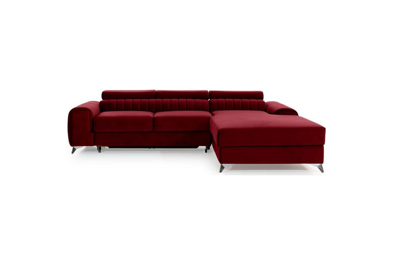 Sektionssoffa Eltap Grayson 278x205x92 cm - Velvetmat 25, Höger - Möbler - Soffa - Bäddsoffa