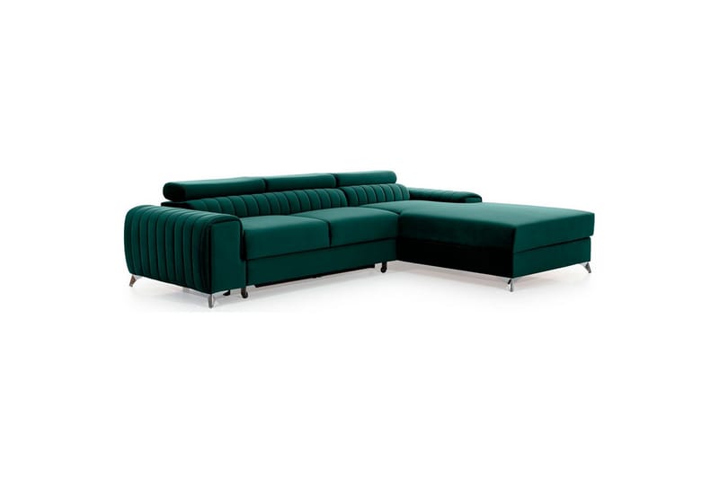 Sektionssoffa Eltap Grayson 278x205x92 cm - Velvetmat 38, Höger - Möbler - Soffa - Bäddsoffa
