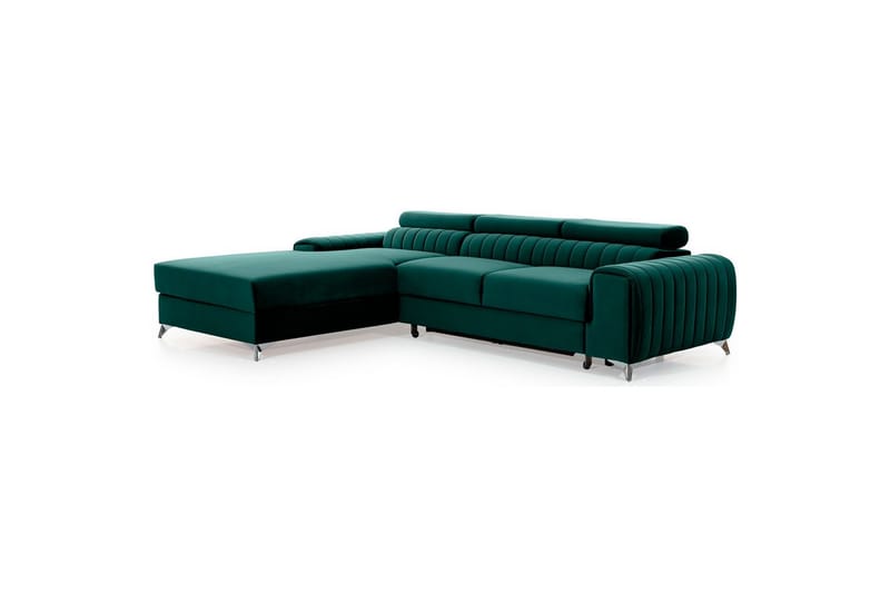 Sektionssoffa Eltap Grayson 278x205x92 cm - Velvetmat 38, Vänster - Möbler - Soffa - Bäddsoffa