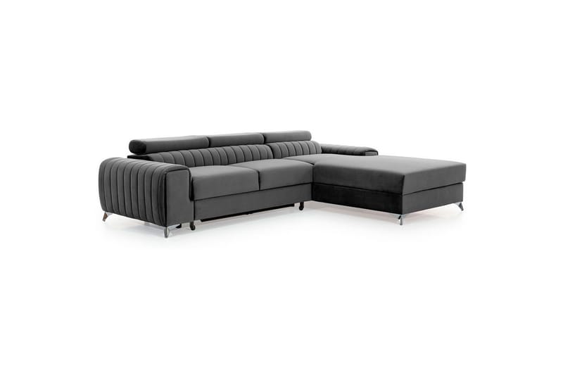 Sektionssoffa Eltap Grayson 278x205x92 cm - Velvetmat 4, Höger - Möbler - Soffa - Bäddsoffa