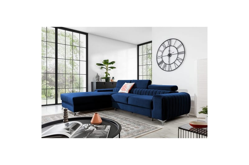 Sektionssoffa Eltap Grayson 278x205x92 cm - Velvetmat 40, Vänster - Möbler - Soffa - Bäddsoffa