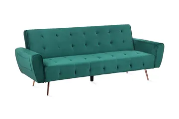 Selnes Bädsoffa 212 cm - Grön - Möbler - Soffa - Bäddsoffa