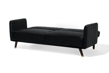Senja Bäddsoffa 200 cm - Svart - Möbler - Soffa - Bäddsoffa