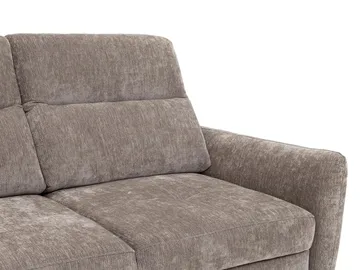 Sies 3-sits Bäddsoffa divan vänster med förvaring - brun - Möbler - Soffa - Bäddsoffa