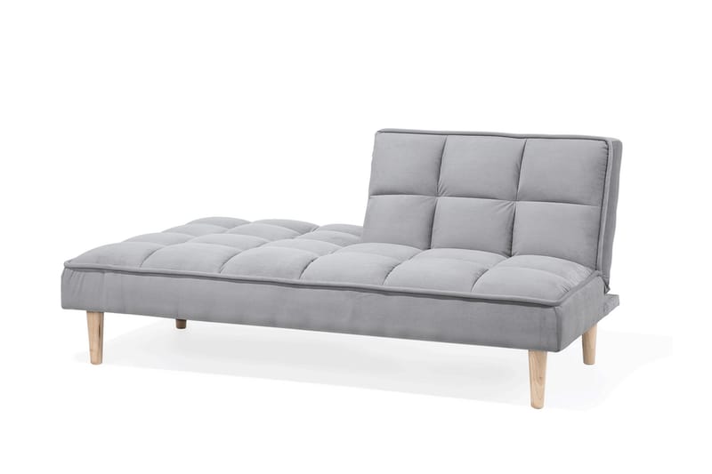 Siljan 3-sits Rektangulär Längsbäddad Bäddsoffa 105x177 cm i Tyg - Grå - Möbler - Soffa - Bäddsoffa