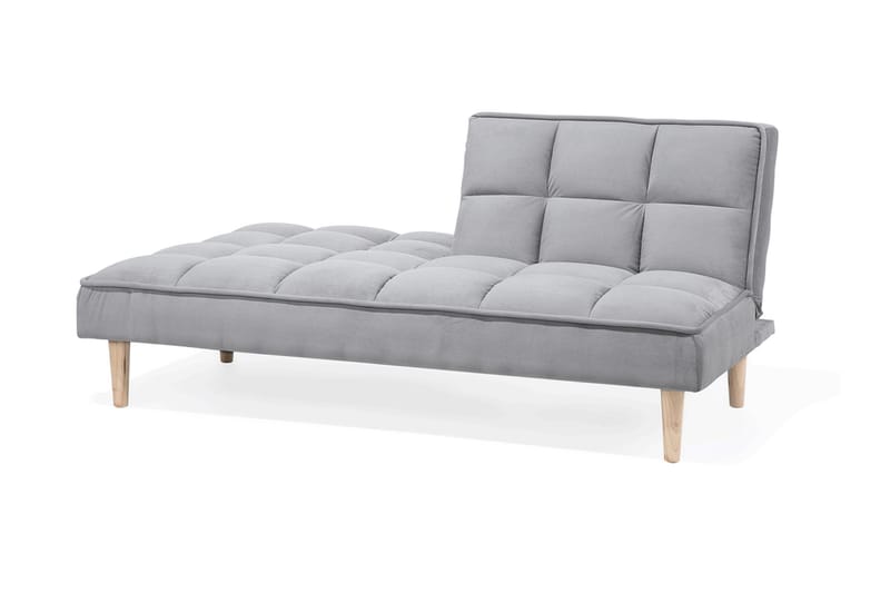 Siljan 3-sits Rektangulär Längsbäddad Bäddsoffa 105x177 cm i Tyg - Grå - Möbler - Soffa - Bäddsoffa