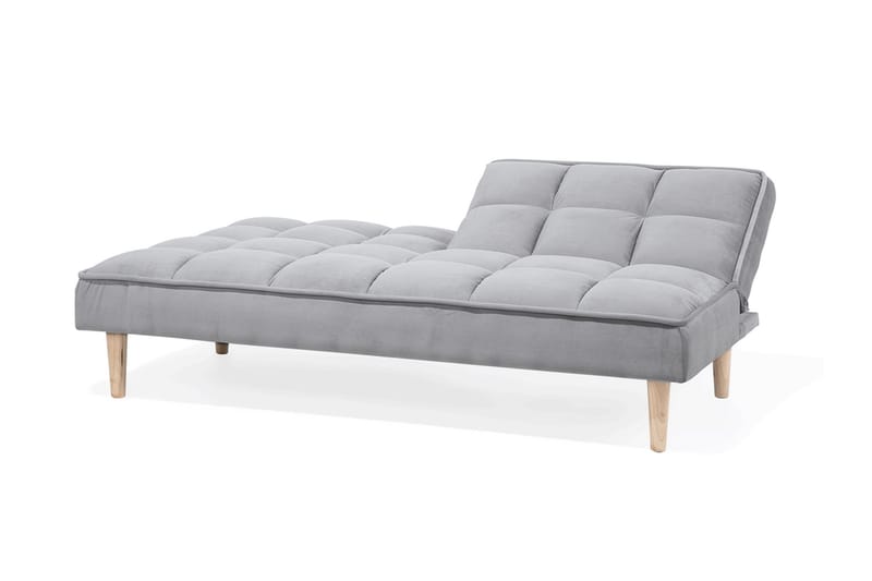 Siljan 3-sits Rektangulär Längsbäddad Bäddsoffa 105x177 cm i Tyg - Grå - Möbler - Soffa - Bäddsoffa