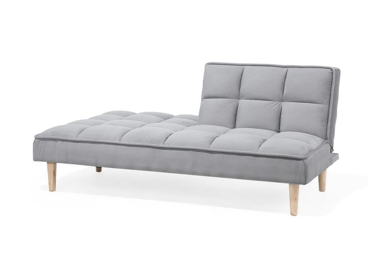 Siljan 3-sits Rektangulär Längsbäddad Bäddsoffa 105x177 cm i Tyg - Grå - Möbler - Soffa - Bäddsoffa
