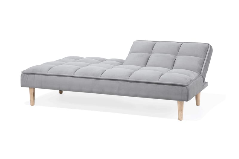 Siljan 3-sits Rektangulär Längsbäddad Bäddsoffa 105x177 cm i Tyg - Grå - Möbler - Soffa - Bäddsoffa
