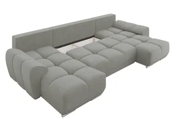 Simerly U-formad 5-sits Bäddsoffa med förvaring - beige - Möbler - Soffa - Bäddsoffa