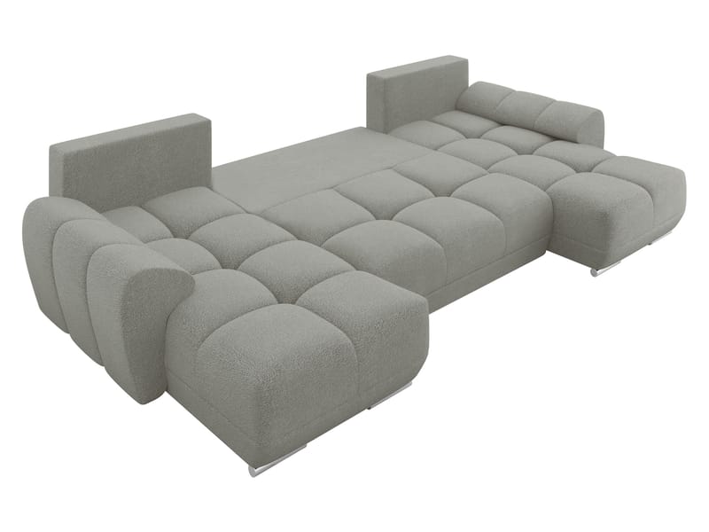 Simerly U-formad 5-sits Bäddsoffa med förvaring - grå - Möbler - Soffa - Bäddsoffa