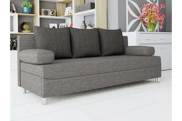 Skatteg Bäddsoffa 192x80x80 cm - Grå - Möbler - Soffa - Bäddsoffa