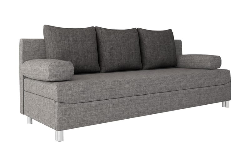 Skatteg Bäddsoffa 192x80x80 cm - Grå - Bäddsoffa - Bäddsoffa 4 sits