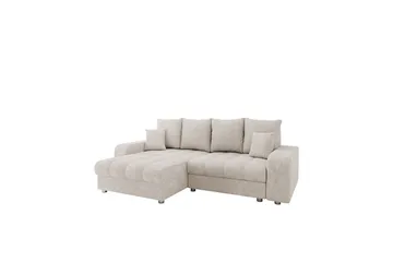 Smolmark Bäddsoffa med Divan 3-sits - Beige - Möbler - Soffa - Bäddsoffa