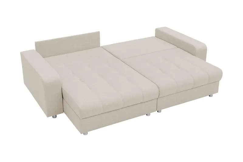 Smolmark Bäddsoffa med Divan 3-sits - Beige - Möbler - Soffa - Bäddsoffa