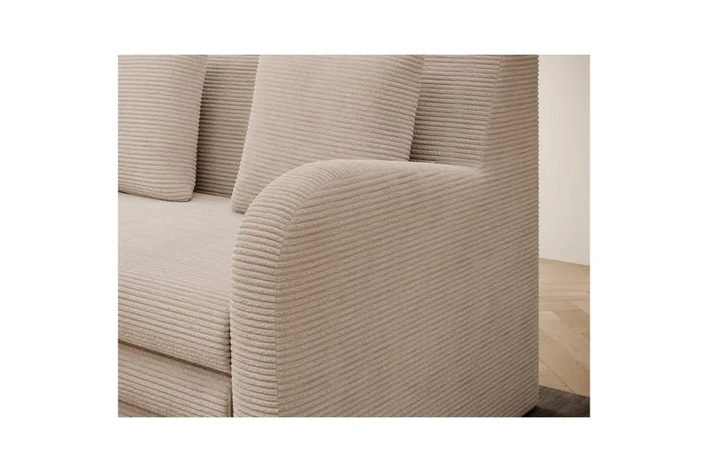 Soffa Eltap Ario 130x85x103 cm - Jarell 18, Ljusbeige - Möbler - Soffa - Bäddsoffa