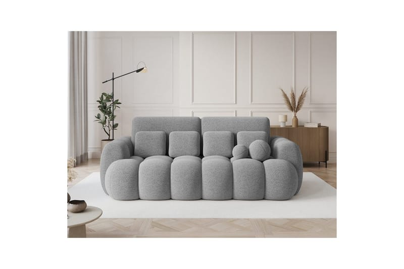 Soffa Eltap Cotonn 256x105x119 cm - Royal 04, Grå - Möbler - Soffa - Bäddsoffa