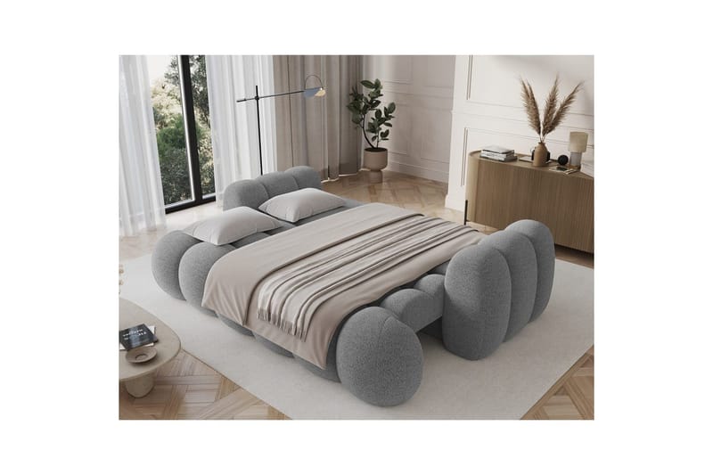 Soffa Eltap Cotonn 256x105x119 cm - Royal 04, Grå - Möbler - Soffa - Bäddsoffa
