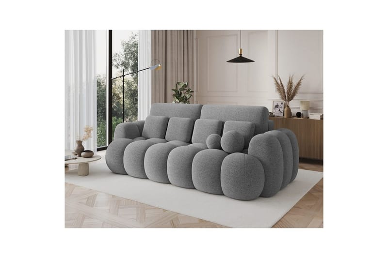 Soffa Eltap Cotonn 256x105x119 cm - Royal 04, Grå - Möbler - Soffa - Bäddsoffa