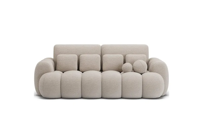 Soffa Eltap Cotonn 256x105x119 cm, Royal 18, Beige