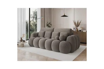 Soffa Eltap Cotonn 256x105x119 cm - Royal 20, Beige - Möbler - Soffa - Bäddsoffa