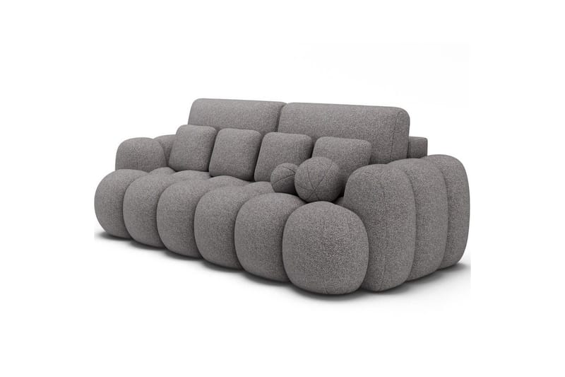 Soffa Eltap Cotonn 256x105x119 cm - Paolli 04, Grå - Möbler - Soffa - Bäddsoffa