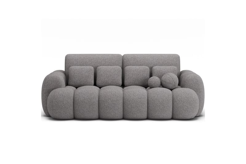 Soffa Eltap Cotonn 256x105x119 cm - Paolli 04, Grå - Möbler - Soffa - Bäddsoffa