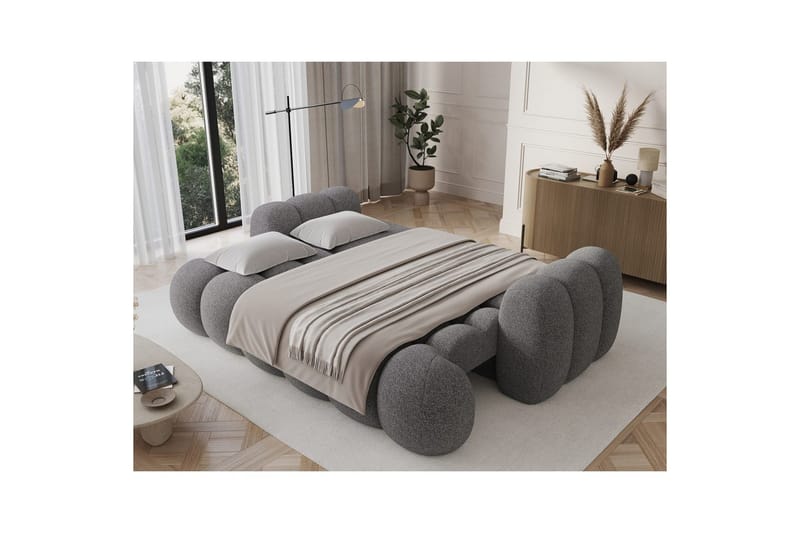 Soffa Eltap Cotonn 256x105x119 cm - Paolli 04, Grå - Möbler - Soffa - Bäddsoffa