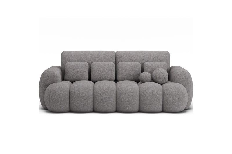 Soffa Eltap Cotonn 256x105x119 cm - Paolli 04, Grå - Möbler - Soffa - Bäddsoffa