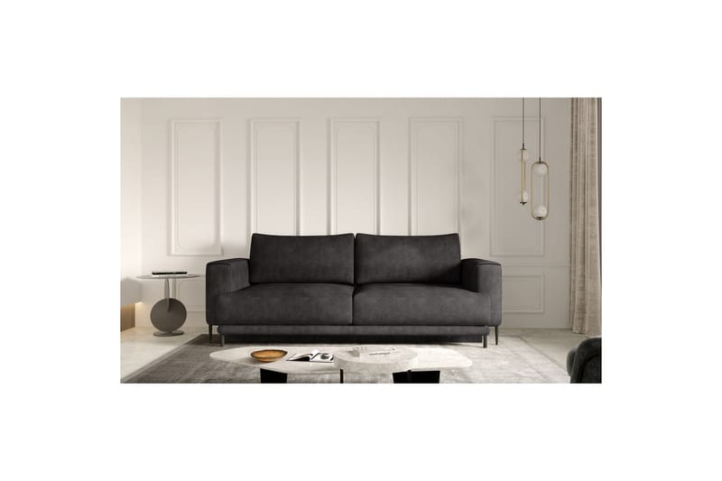 Soffa Eltap Dalia 248x84x95 cm - Leve 6, Mörkgrå - Möbler - Soffa - Bäddsoffa