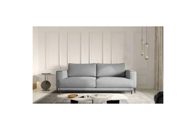 Soffa Eltap Dalia 248x84x95 cm, Nube 3, Ljusgrå