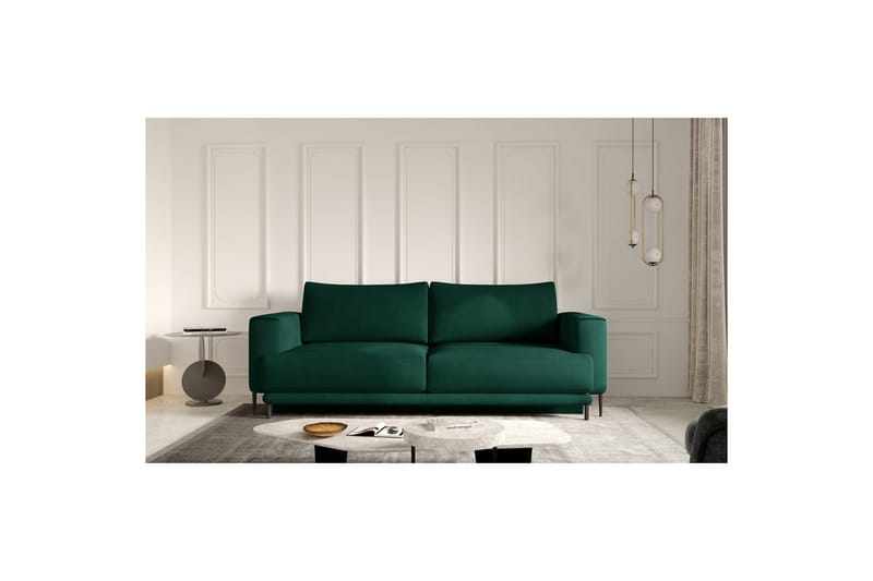 Soffa Eltap Dalia 248x84x95 cm - Nube 35, Grön - Möbler - Soffa - Bäddsoffa