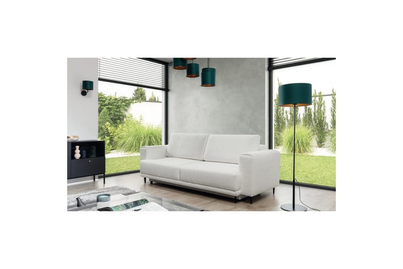 Soffa Eltap Dalia 248x84x95 cm - Royal 01, Vit - Möbler - Soffa - Bäddsoffa