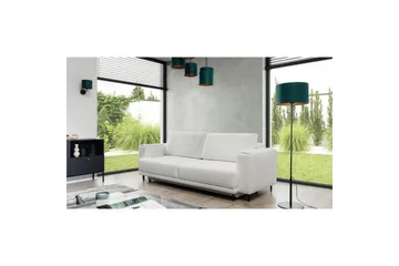 Soffa Eltap Dalia 248x84x95 cm - Royal 01, Vit - Möbler - Soffa - Bäddsoffa