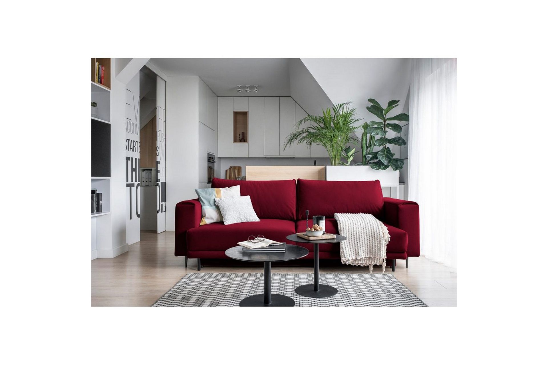Soffa Eltap Dalia 248x84x95 cm Velvetmat 30 - Möbler - Trademax
