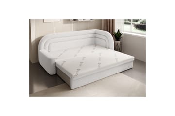 Soffa Eltap Fabillo 223x86x80 cm - Royal 01, Vit, Höger - Möbler - Soffa - Bäddsoffa