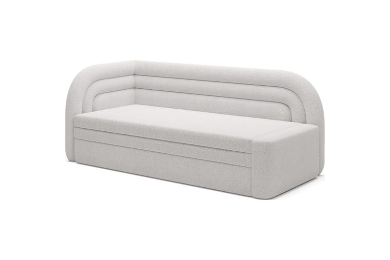 Soffa Eltap Fabillo 223x86x80 cm - Royal 01, Vit, Vänster - Möbler - Soffa - Bäddsoffa