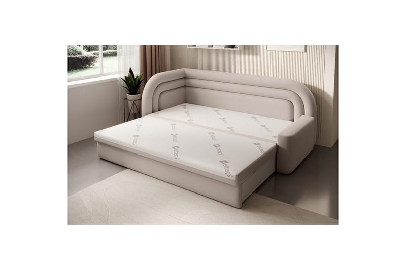 Soffa Eltap Fabillo 223x86x80 cm - Sola 18, Grå, Vänster - Möbler - Soffa - Bäddsoffa