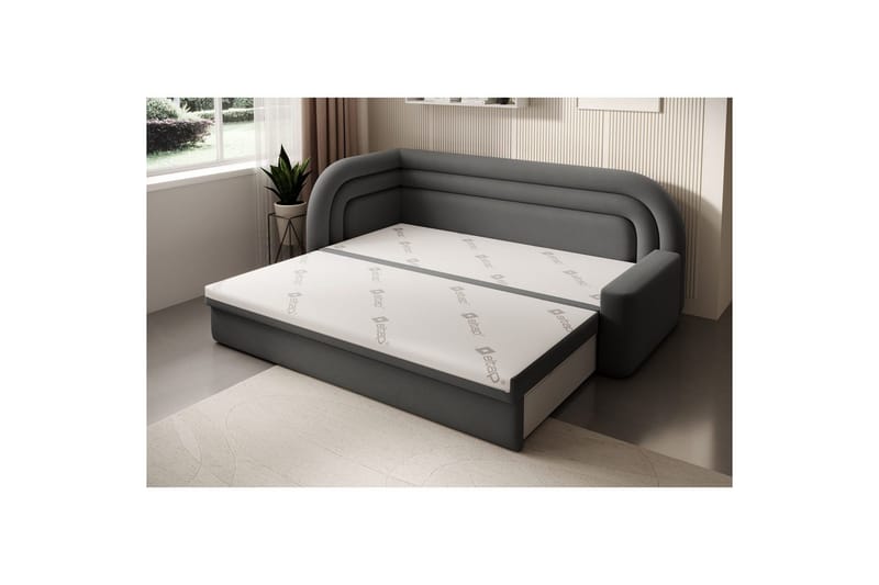 Soffa Eltap Fabillo 223x86x80 cm - Sola 6, Grå, Vänster - Möbler - Soffa - Bäddsoffa