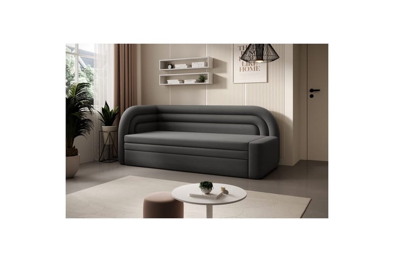 Soffa Eltap Fabillo 223x86x80 cm - Sola 6, Grå, Vänster - Möbler - Soffa - Bäddsoffa